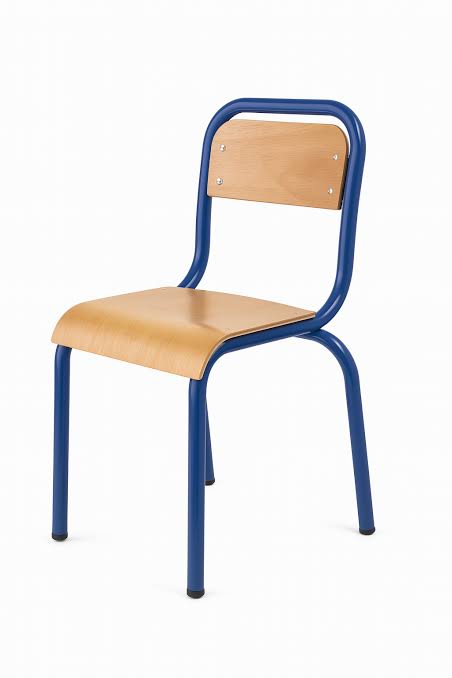 Chaises semi-métalliques