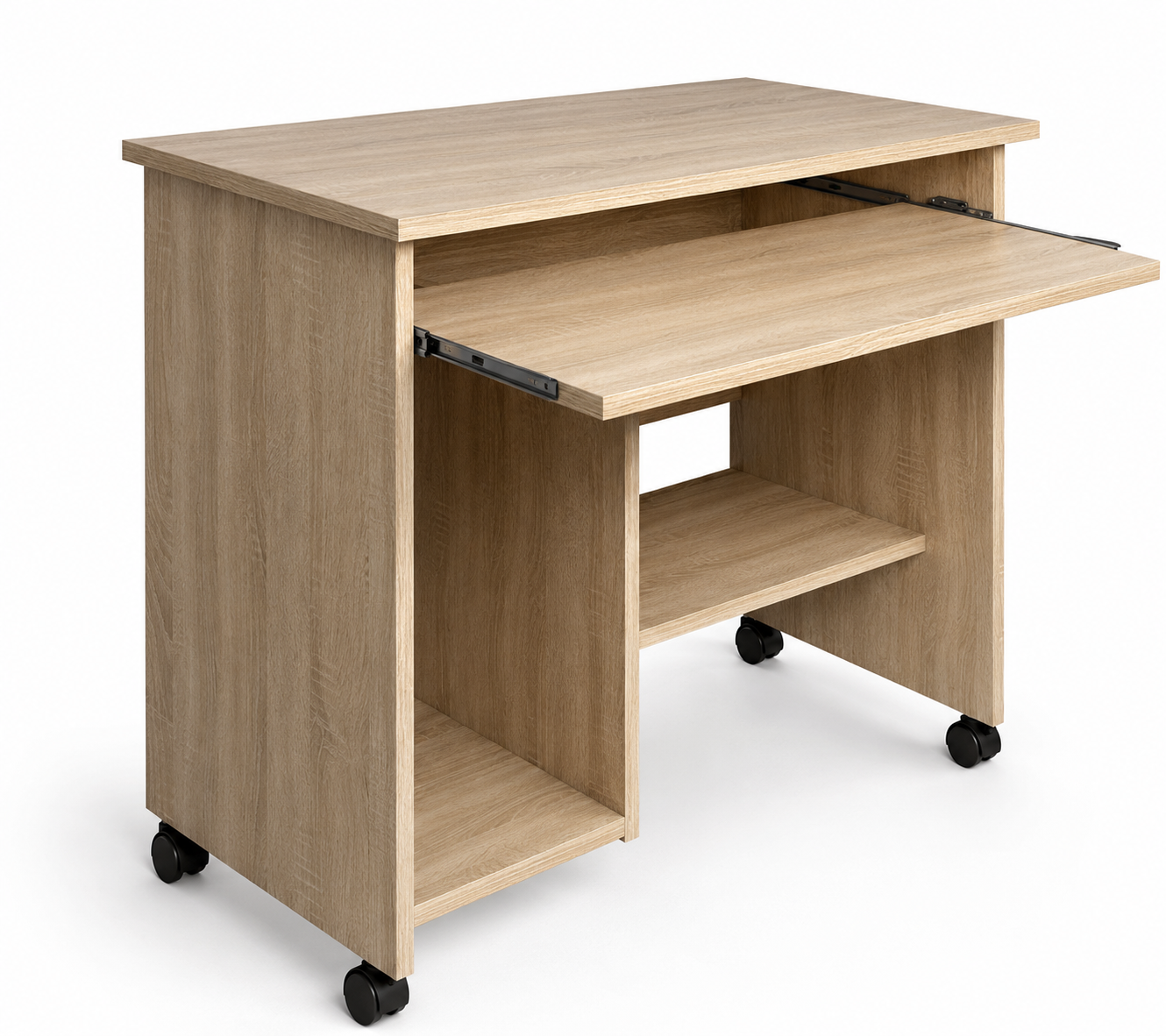 Table ordinateur avec étagère