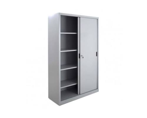 Armoire Haute métallique à porte coulissante 