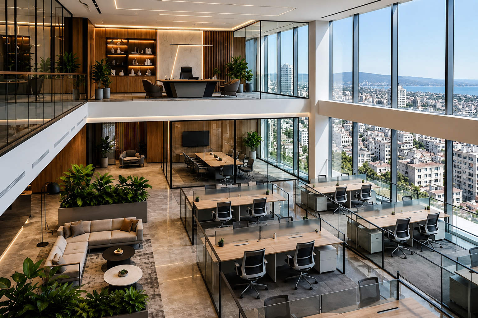 Am&eacute;nagement contemporain d&rsquo;un espace professionnel