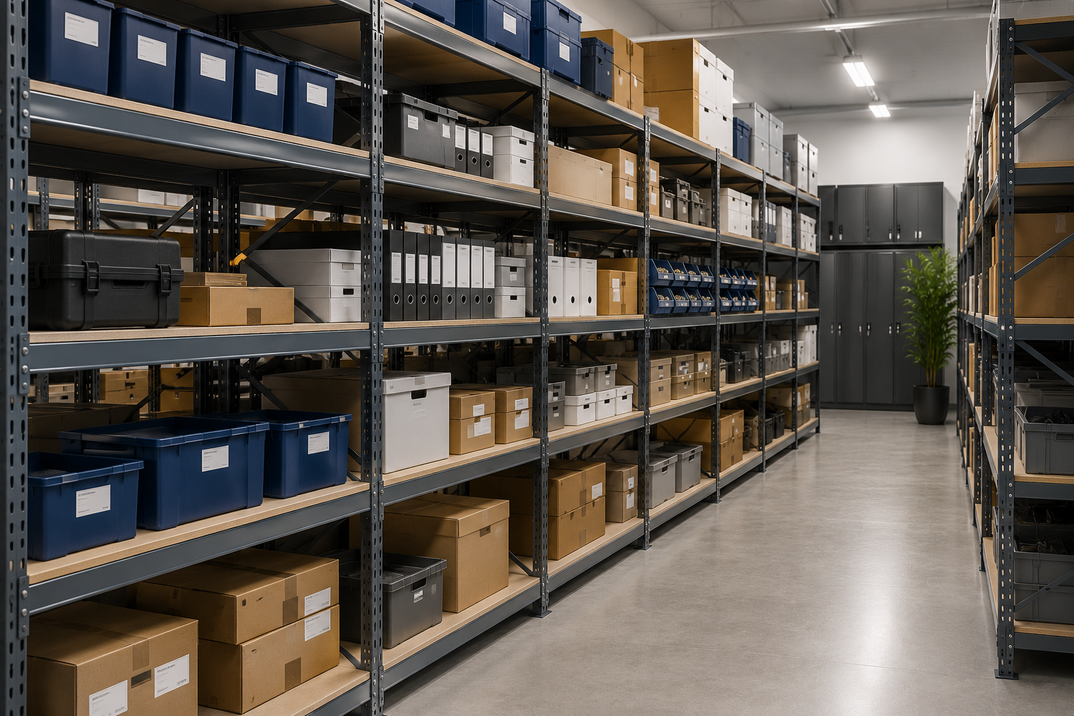 Mobilier métallique et rayonnage